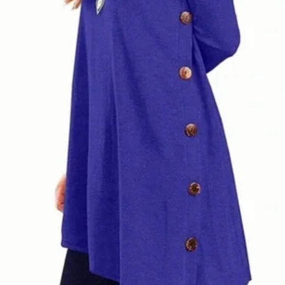 Korsis Asymmetrical Long Tunic / Dress - Large - Picture 8 of 9